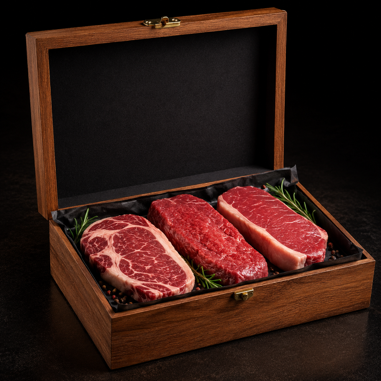 Starter Steak Box — 3 steki wołowe premium